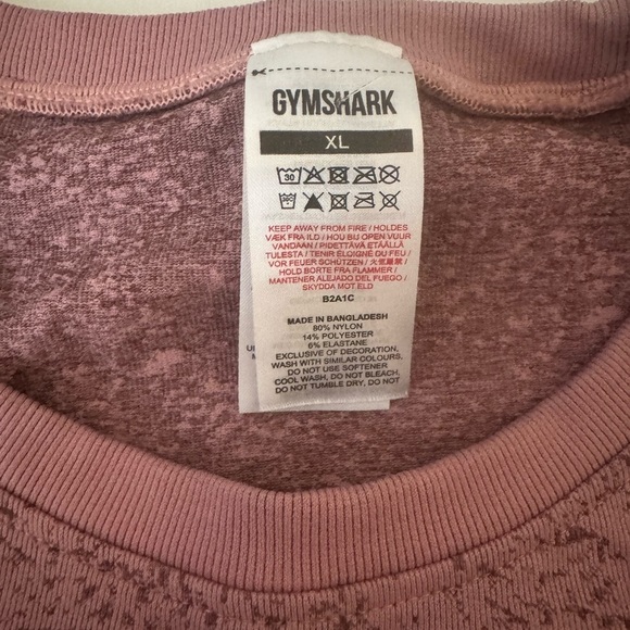 Gymshark Adapt Fleck Seamless Long Sleeve Crop Top - Picture 8 of 13